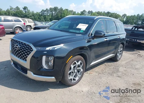 2022 Hyundai Palisade Calligraphy from USA, damaged, VIN KM8R7DHE5NU396321